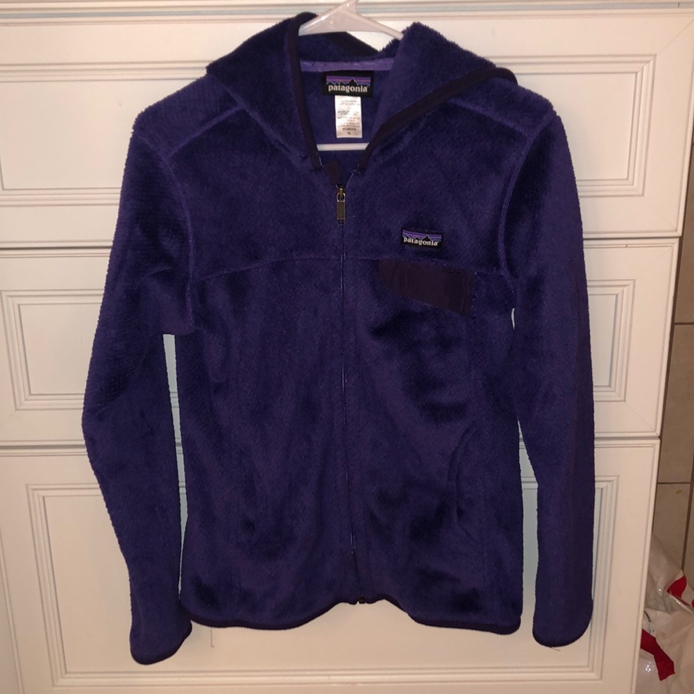 Patagonia Deep Purple Teddy Jacket